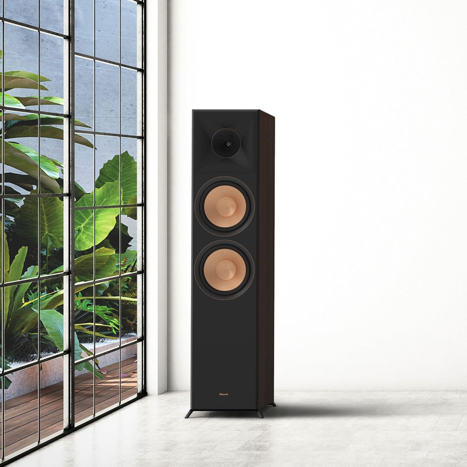 Klipsch RP-8060FA II Pair - Floorstanding Speakers - Ebony - with 25FT of Speaker Wire