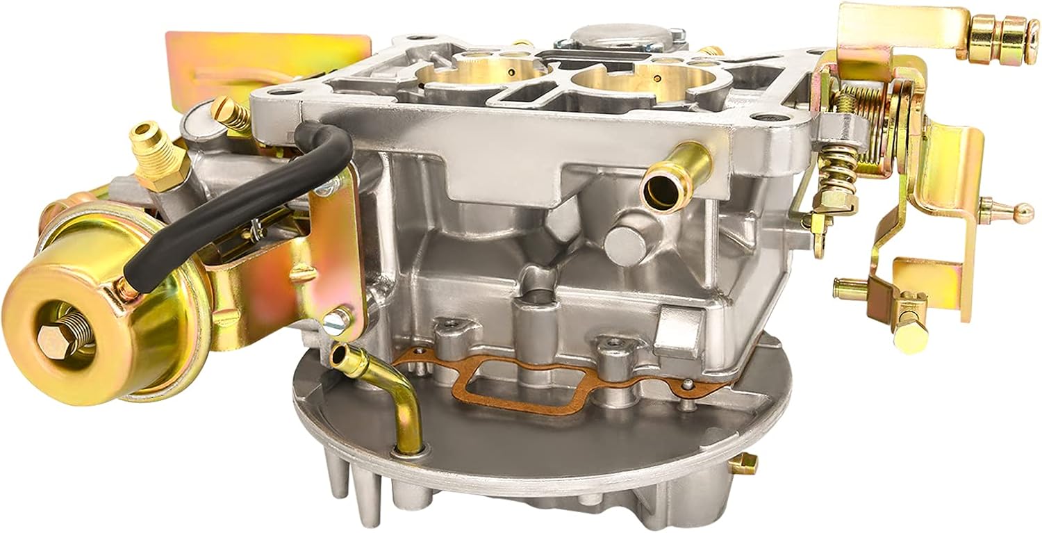 2 Barrel Carburetor Carb 2100 A800 2150 for Ford 289 302 351 Cu Jeep Engine F150 F250 F350 with Electric Choke Mounting Gasket - 302 Carburetor