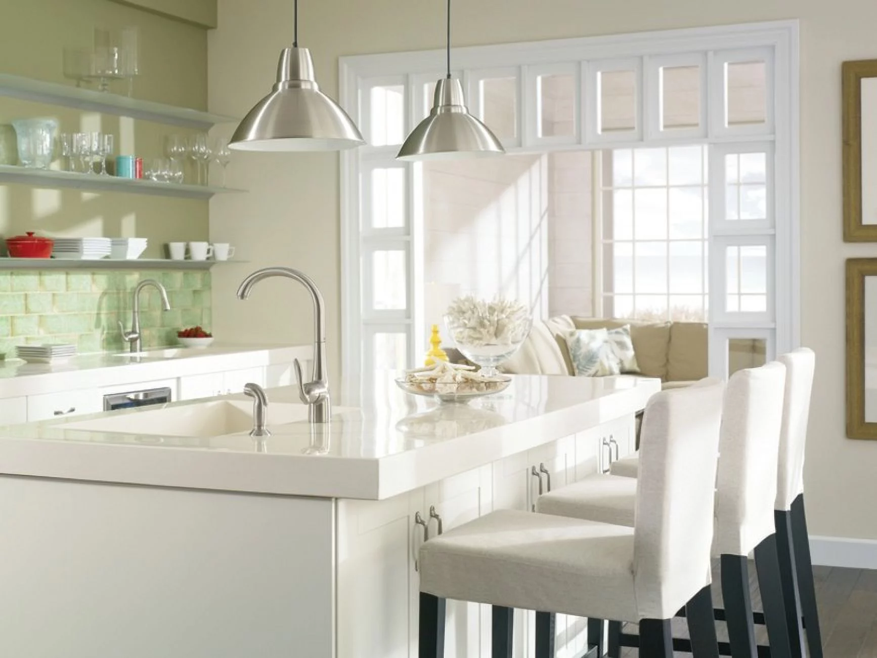 Moen 7790SRS Spot resist stainless one-handle kitchen faucet - Curated Treasures Market