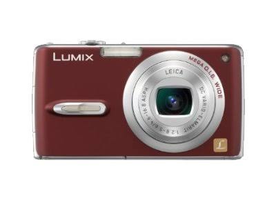 Panasonic DMC-FX07R 7.2MP Digital Camera with 3.6x Optical Image Stabilized Zoom (Red)