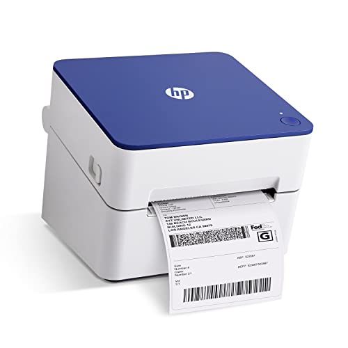 HP Shipping Label Printer, 4x6 Commercial Grade Direct Thermal, Compact & Easy-to-use, High-Speed 203 DPI Printer, Barcode Printer