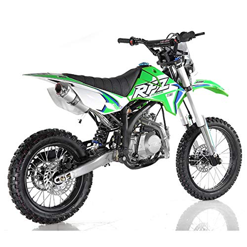 X-PRO 125cc Adult Gas Dirt Pitbike with Headlight, Black