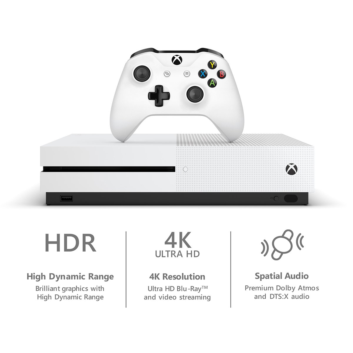 Xbox One S 500GB Console - Minecraft Complete Adventure Bundle [Discontinued]