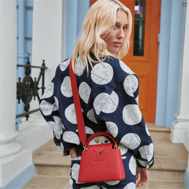 Women Shoulder Bags Large Capacity Cloth Casual Handbags Cloth Tote Messenger Bag Contrast Color for Shopping Work Travel
