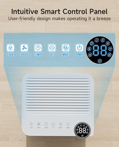 2500 Sq.Ft Dehumidifier for Basement with Drain Hose, 34 Pints Dehumidifiers for Home Large Room Bathroom Bedroom,3 Modes