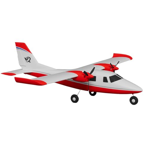 P68 850MM(33.5'') 3S RC Airplane PNP Trainer for Beginner (Transmitter, Receiver or Battery not Included) (Red)