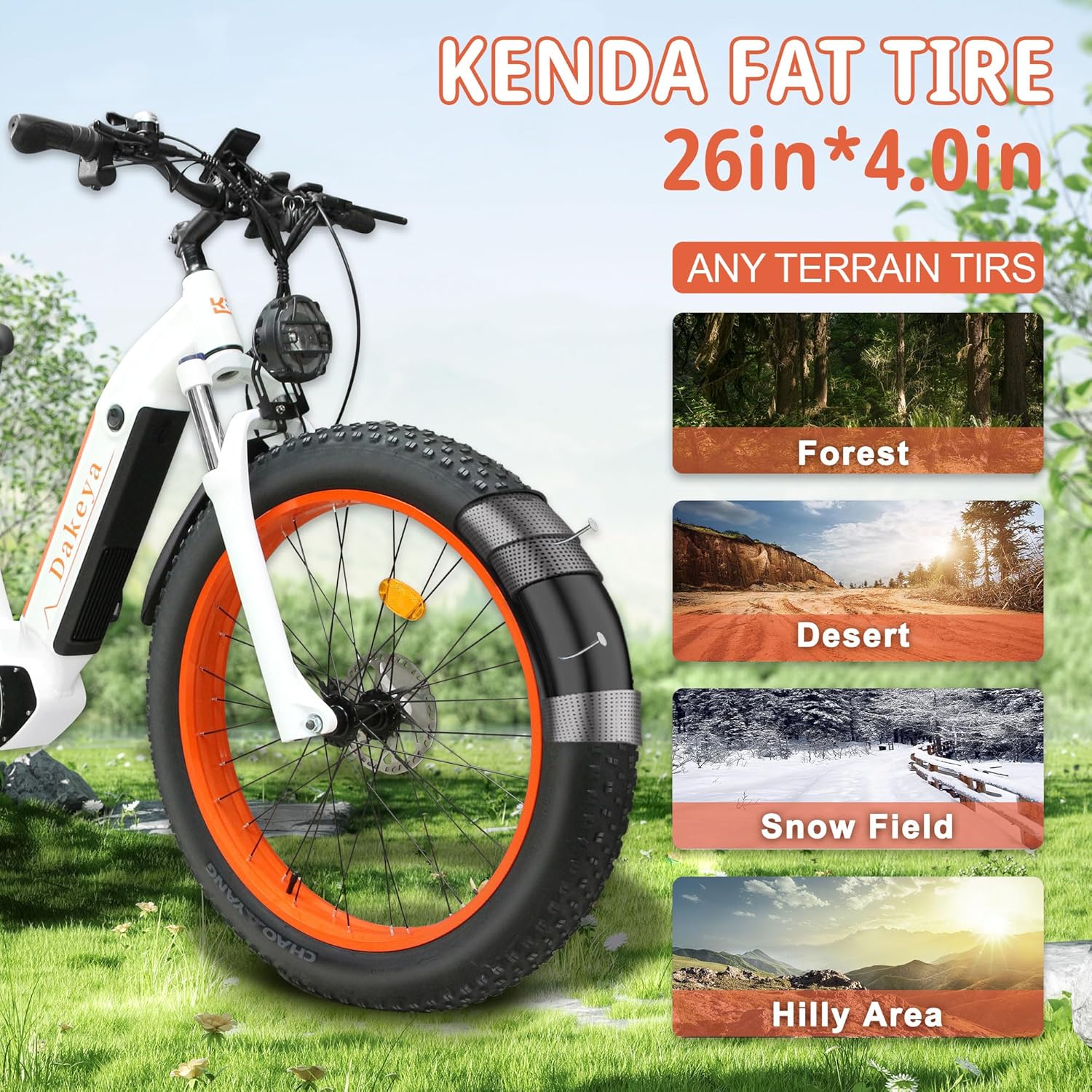 Da08 Electric Bike for Adults,1000W Brushless Motor,7-Speed with Removable 48V 15AH Battery