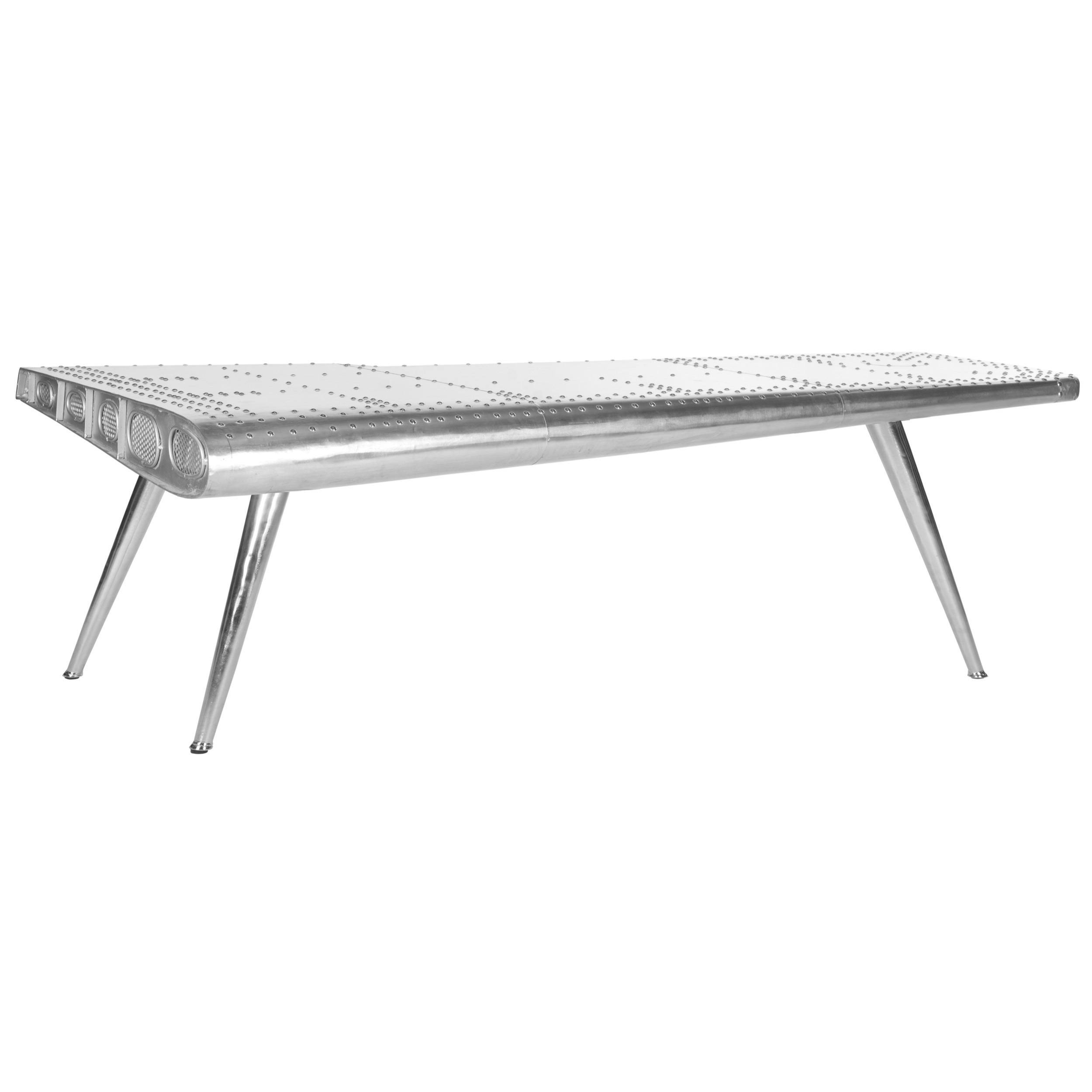 Safavieh Aviator Coffee Table - Silver