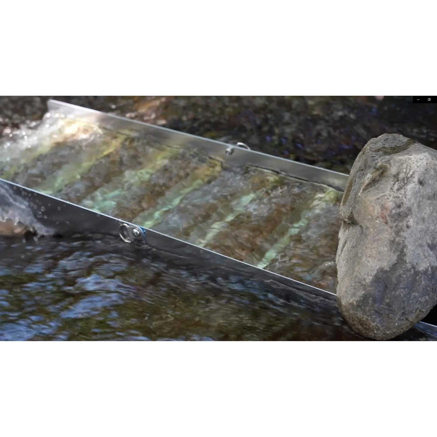 Sluice Fox Complete Gold Mining Kit Folding 50 inch Gold Sluice Box - Sports Supplies Online Store