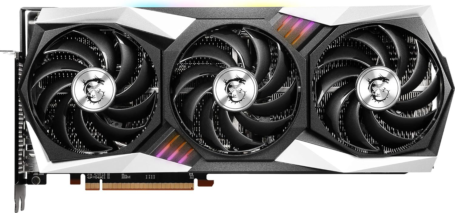 MSI Gaming Radeon RX 6800 XT 16GB GDRR6 256-Bit HDMI/DP 2285 MHz RDNA 2 Architecture OC Graphics Card (RX 6800 XT Gaming X Trio 16G)