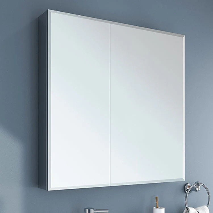 Luna Bi-View Beveled Edge 30" x 36" Recessed/Wall-Mount Medicine Cabinet