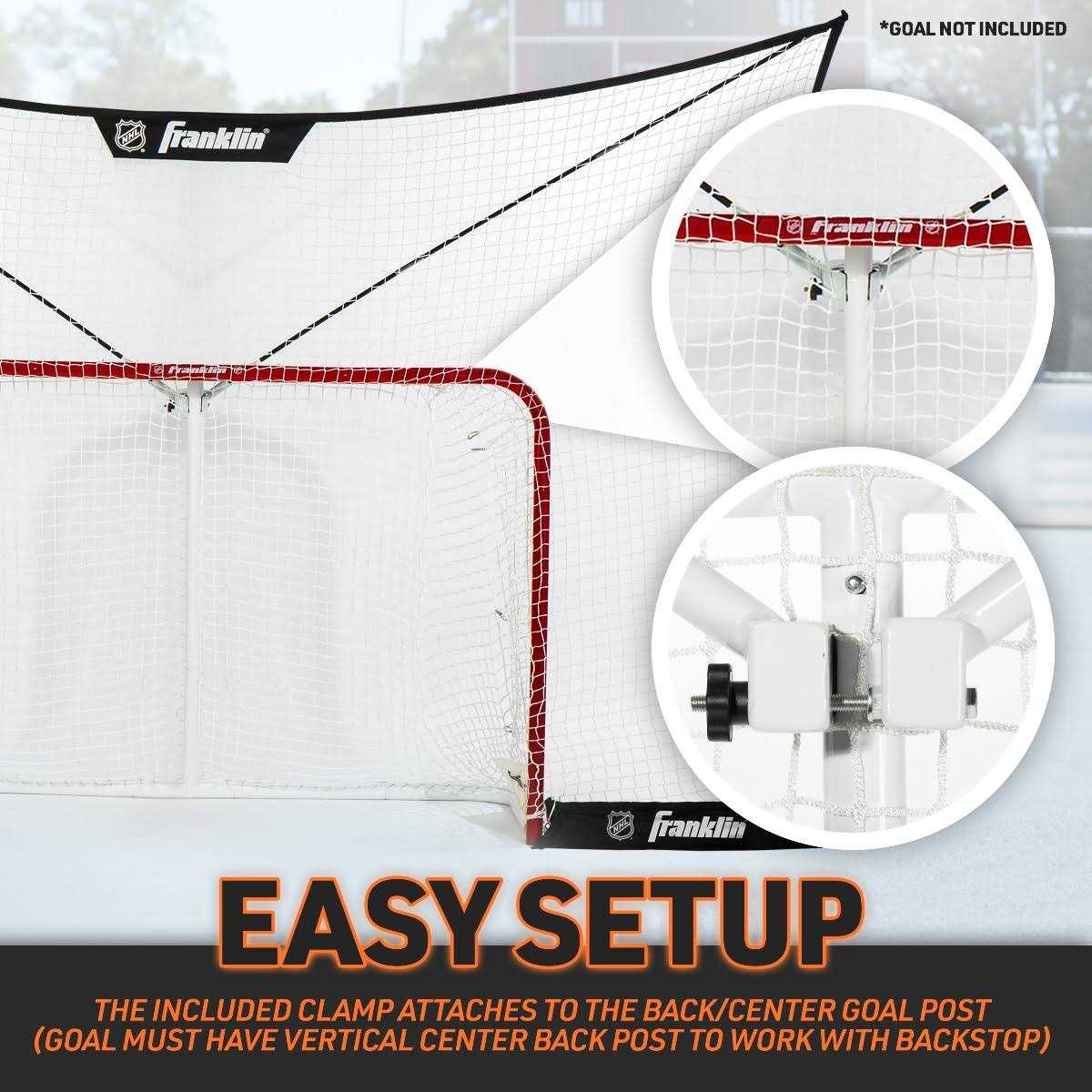 Franklin NHL Fibertech Hockey Goal Backstop - Sports Supplies Online Store