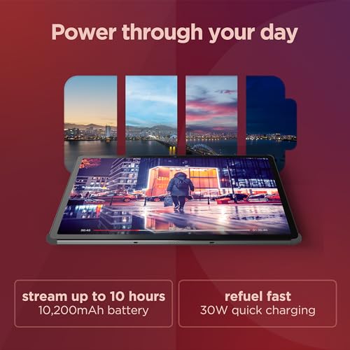Lenovo Tab P12-2024 - Expansive Touchscreen Tablet - 12.7" 3K Display - 13MP Camera - 8GB Memory - 128GB UFS Storage - Android 13 - Dolby Atmos
