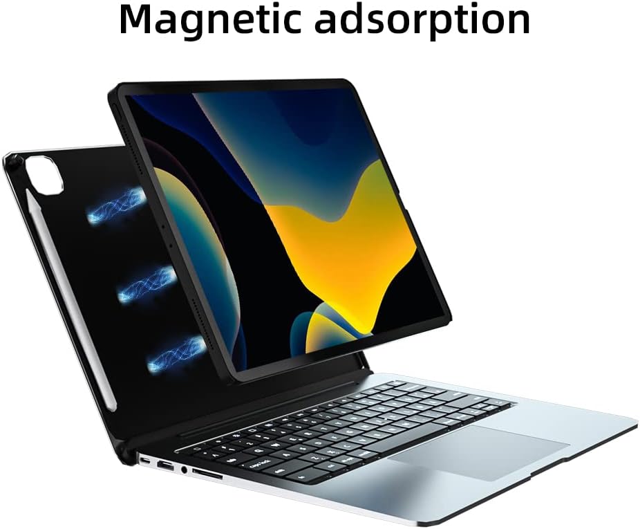doqo Magnetic Keyboard Case for iPad Air 5th Generation(2022)/iPad Air 4th Generation(2020), iPad Pro 11 2018/2020/2021