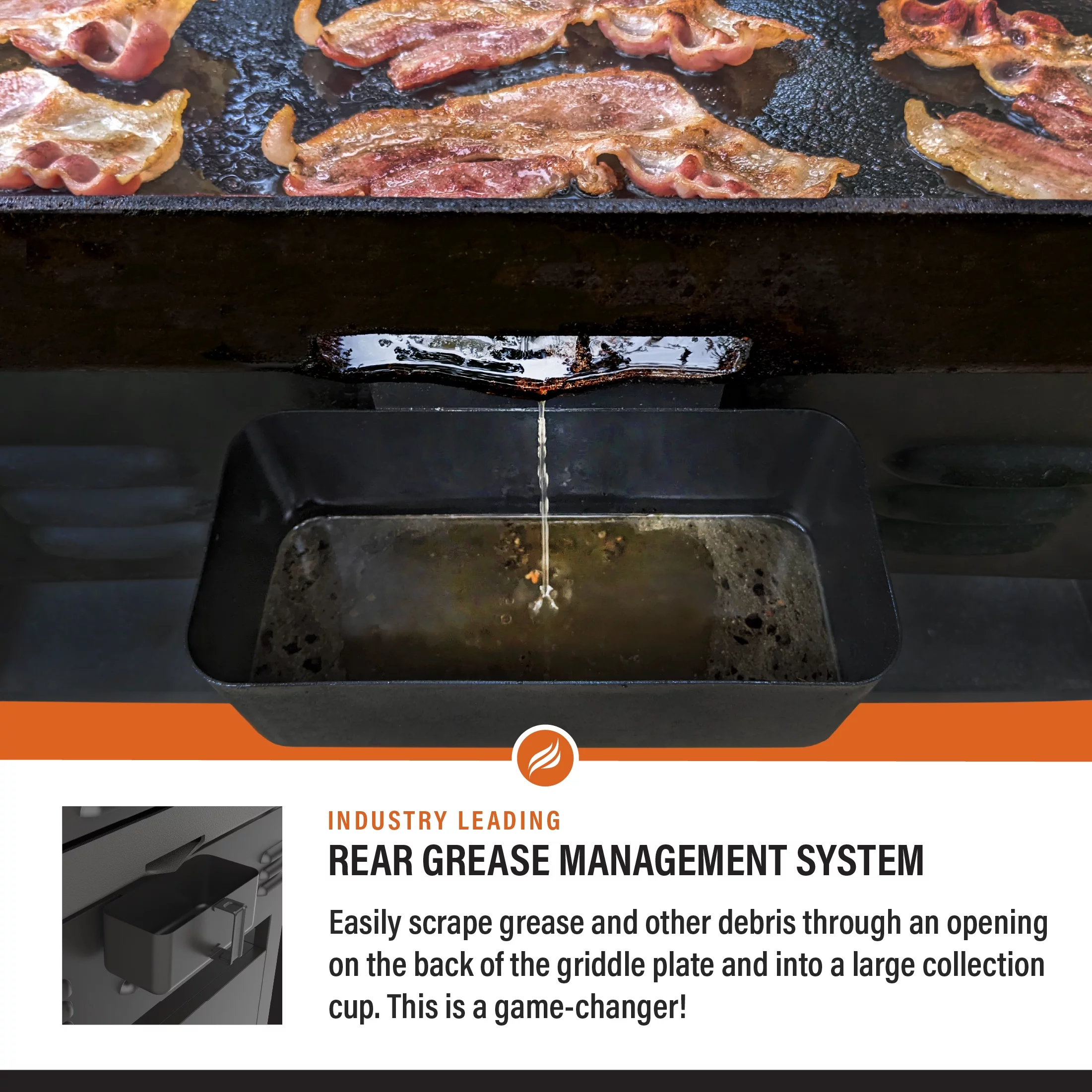Blackstone Duo 17 Griddle and Charcoal Grill Combo