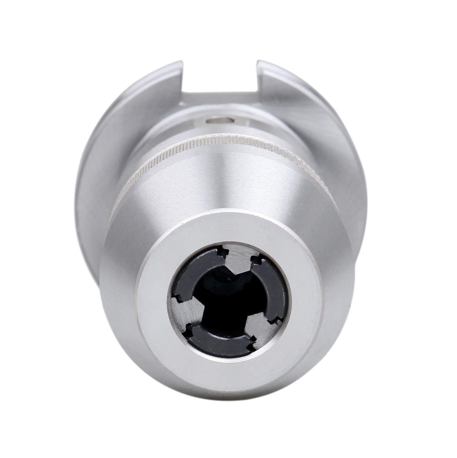 Accusize Industrial Tools 0-1/2'' Cat40 CNC Integral Keyless Drill Chuck, 0222-0890