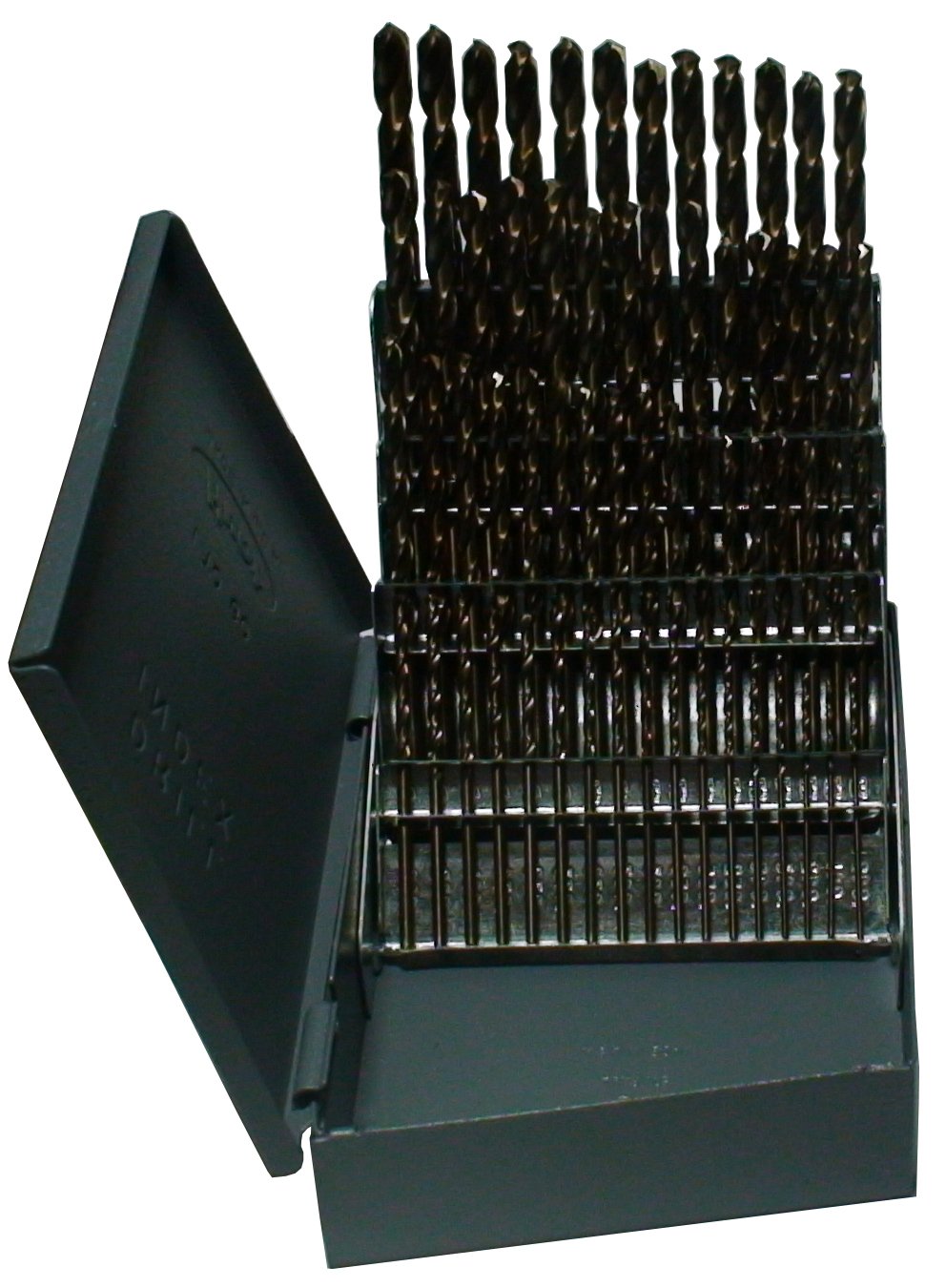 Drill America 29 Piece m42 Cobalt Drill Bit Set (1/16" - 1/2" X 64ths), D/ACO Series