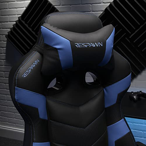 RESPAWN 110 Pro Gaming Chair - Gaming Chair with Footrest, Reclining Gaming Chair, Video Gaming Computer Desk Chair, Adjustable Desk Chair