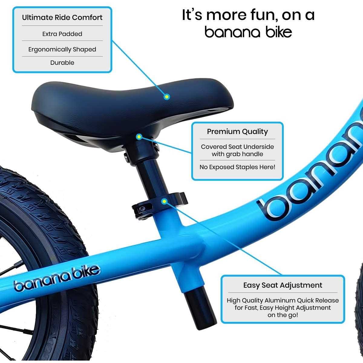 Banana GT Balance Bike Lightweight Toddler Bike - Sports Supplies Online Store