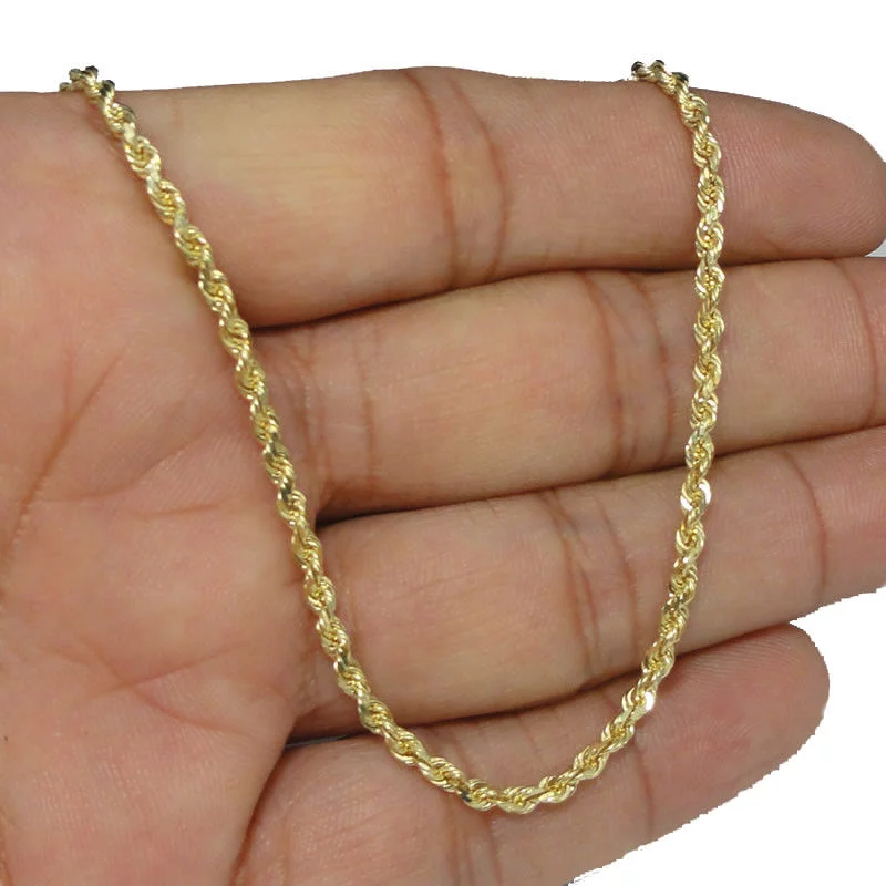 Mens 10K Yellow Gold Michael Jordan Jumpman Pendant With 2.5mm Cuban Link Chain Necklace Set
