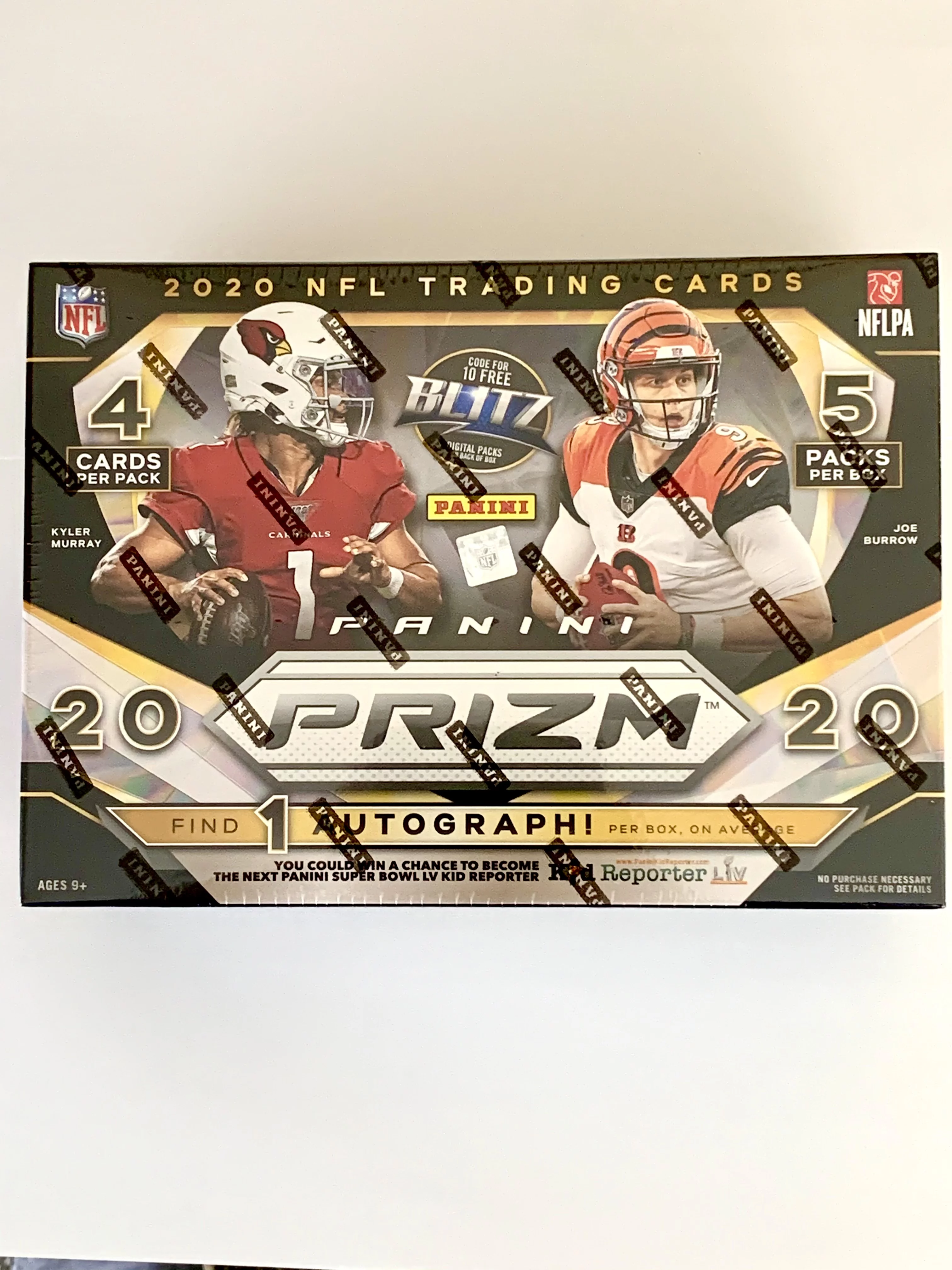 2020 Panini Prizm NFL Football Trading Cards Mega Box- Feat. Rookies Tua Tagovailoa, Justin Herbert, Joe Burrow | 20 Cards - Curated Treasures Market