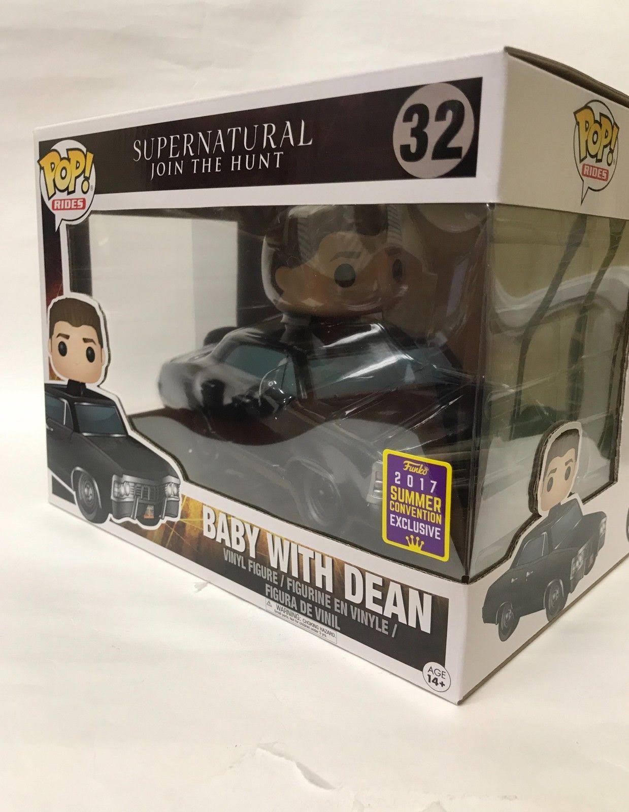 Funko Pop Super Natural Baby W Dean 2017 Summer Convention Exclusive Figure