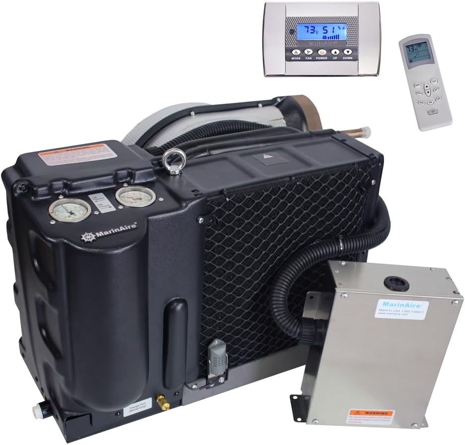11000 Btu/h Self Contained Marine Air Conditioner and Heat Pump 110-120v/60hz