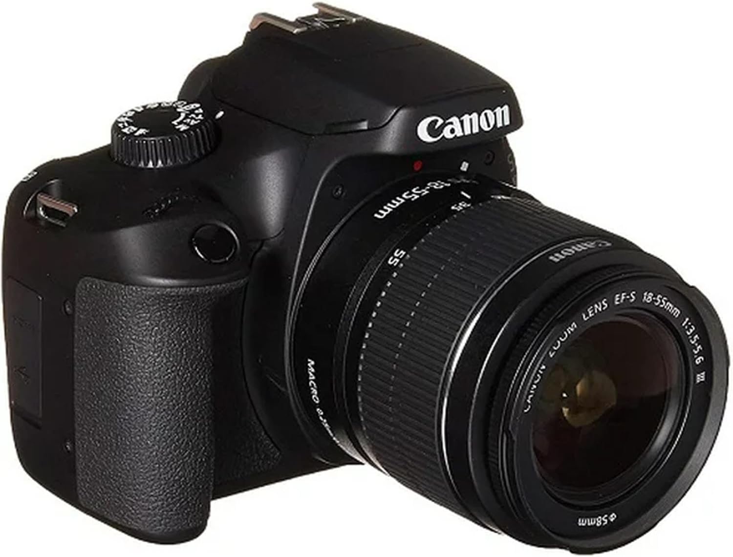 Canon EOS 4000D / Rebel T100 DSLR Camera with Canon EF-S 18-55mm F/3.5-5.6 DC III Zoom