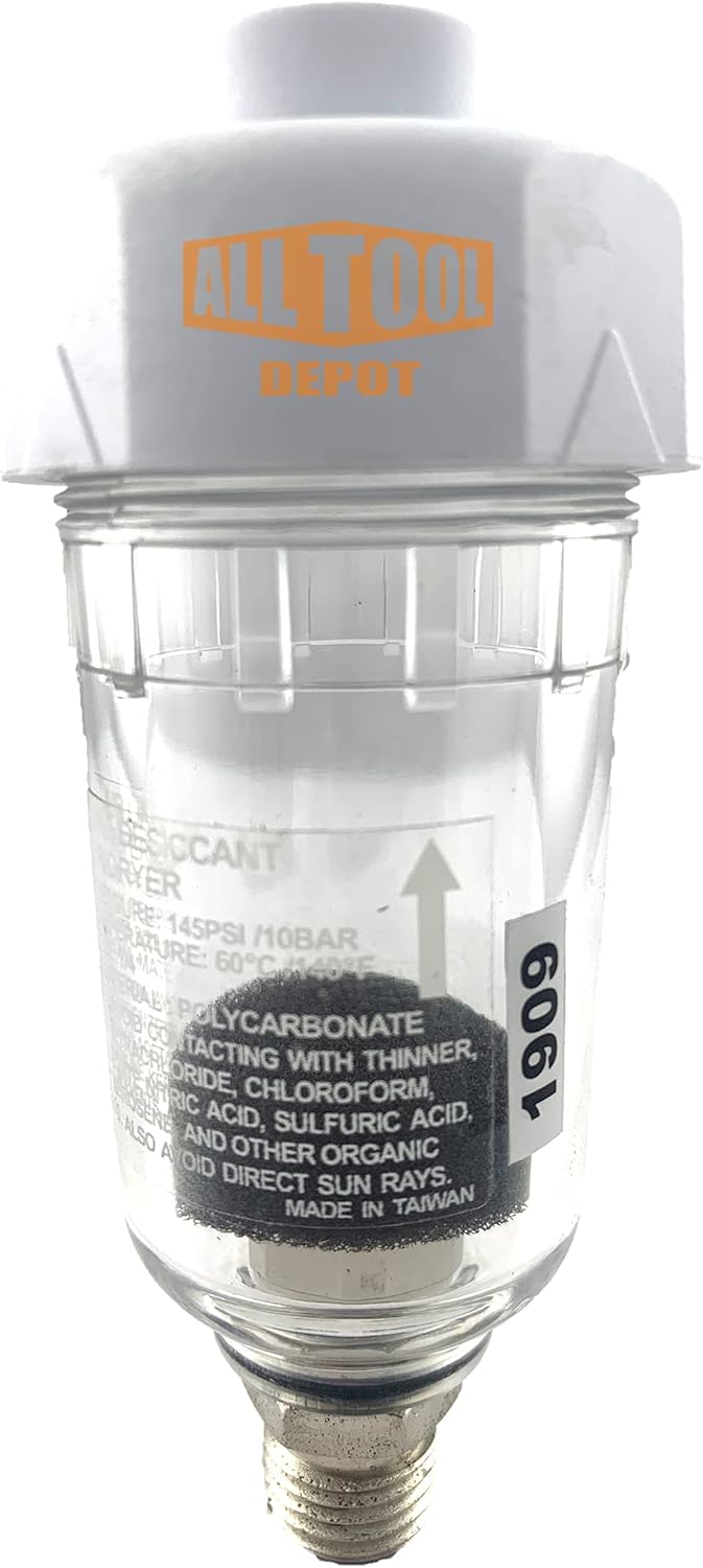 3/4 NPT Heavy Duty Compressed Air In Line Filter Desiccant Dryer Moisture Water Separator