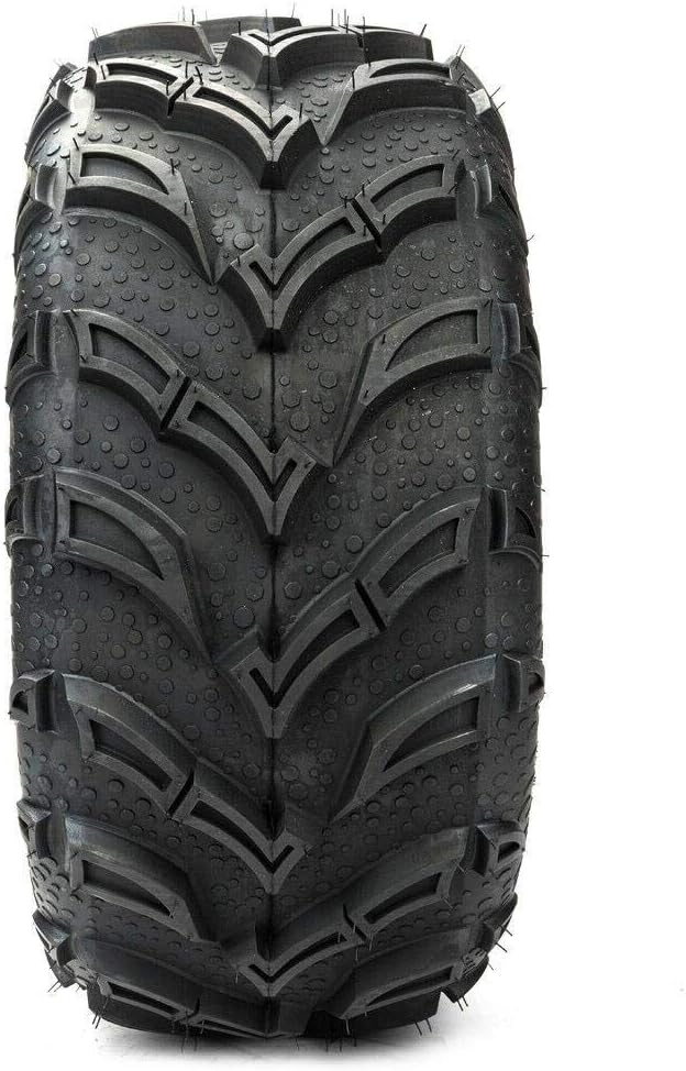 Parts-Diyer 2 PCS All Terrain Tubeless ATV UTV Tires 25x10-12 Rear 6PR