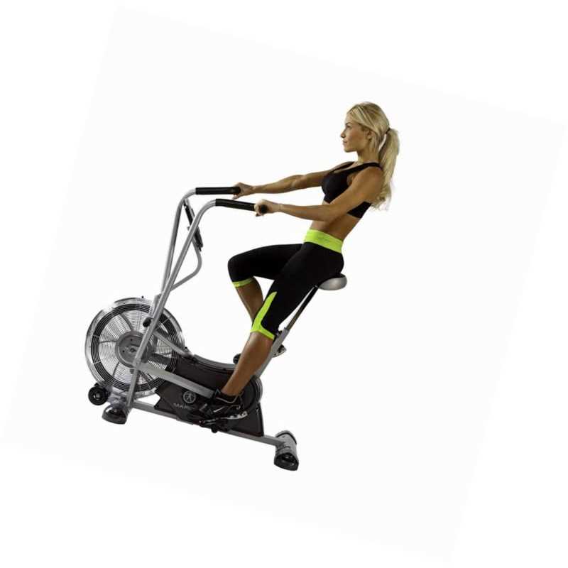 Marcy Exercise Upright Fan Bike for Cardio Training and Workout Air-1 - Sports Supplies Online Store