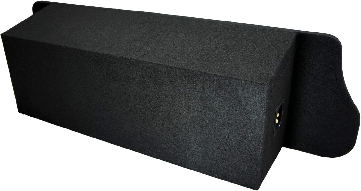 Compatible with Ford Mustang Coupe 1994-2004 Dual 12" Subwoofer Sub Box Speaker Enclosure