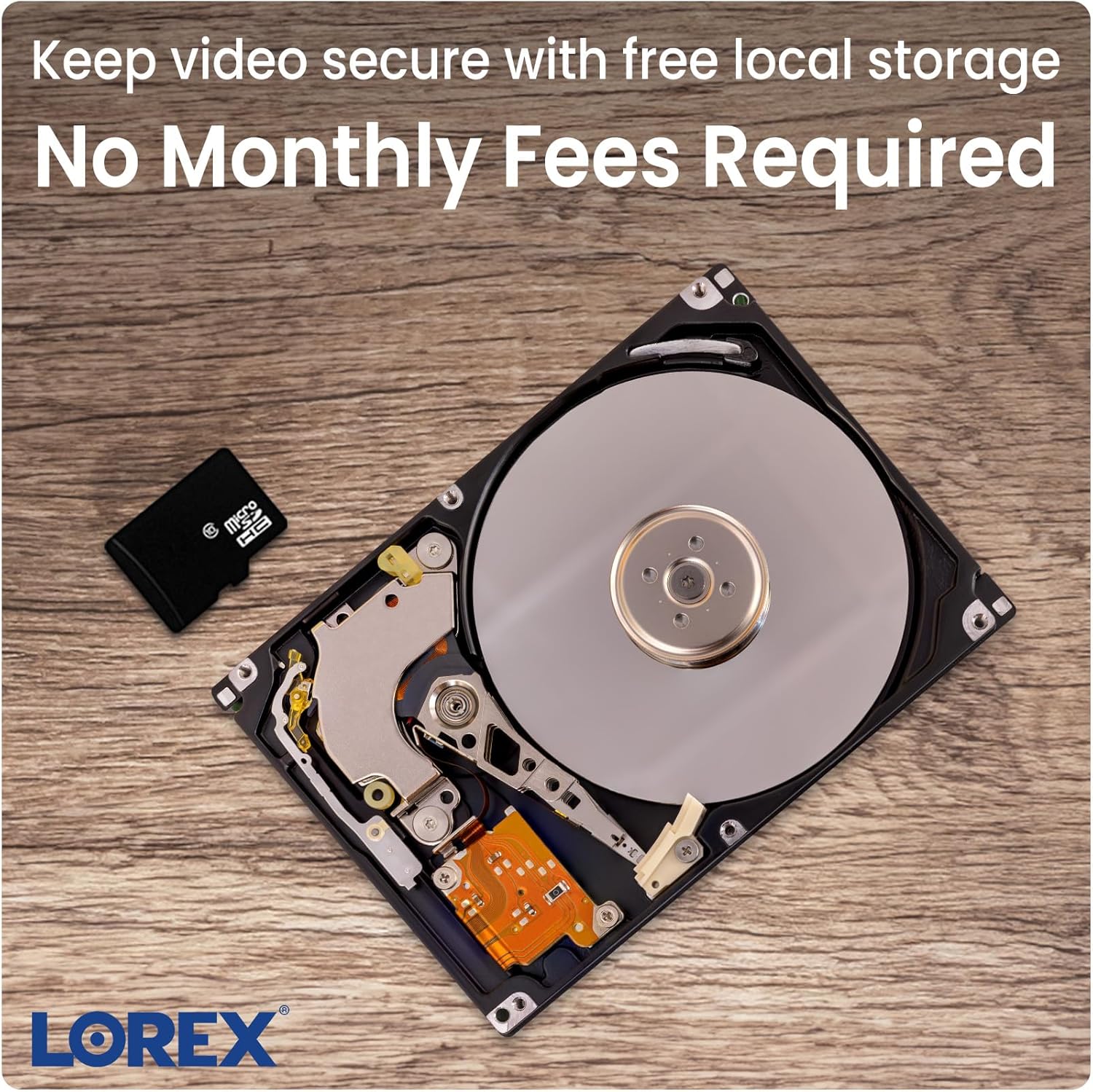 Lorex 4K 8MP 16-Camera Capable (8 Wired + 8 Fusion Wi-Fi) 2TB PoE NVR System w/ 6 IP Dome Cameras - Color Night Vision