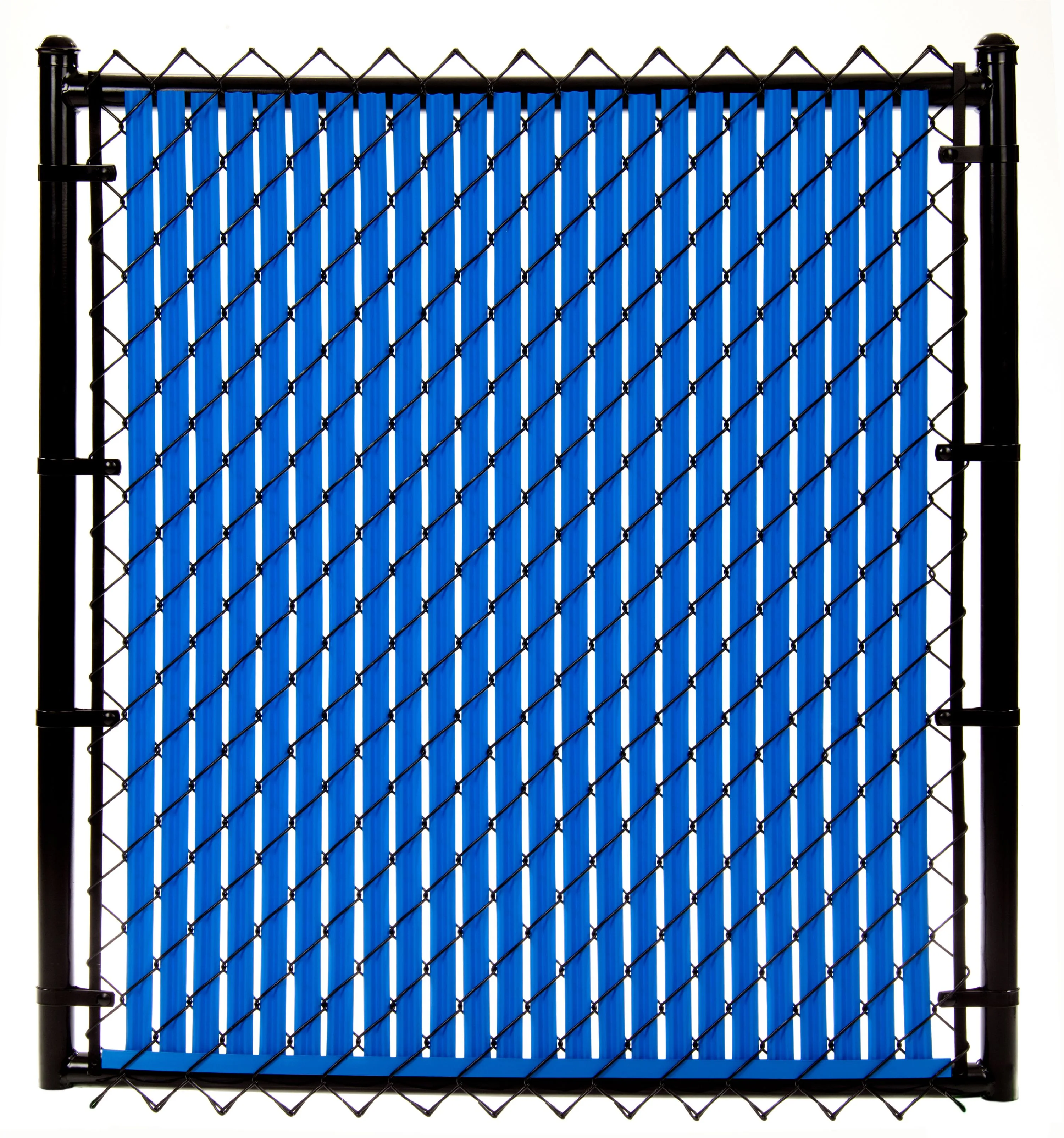 Royal Blue 5ft Ridged Slat for Chain Link Fence