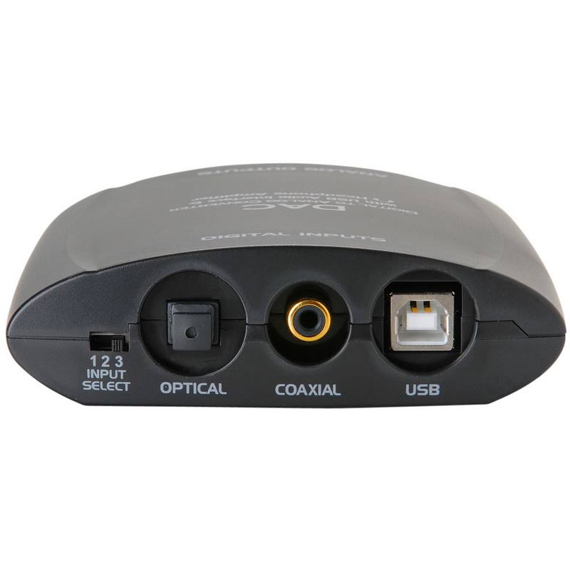 DAC Digital to Analog Audio Converter Optical / Coaxial / USB