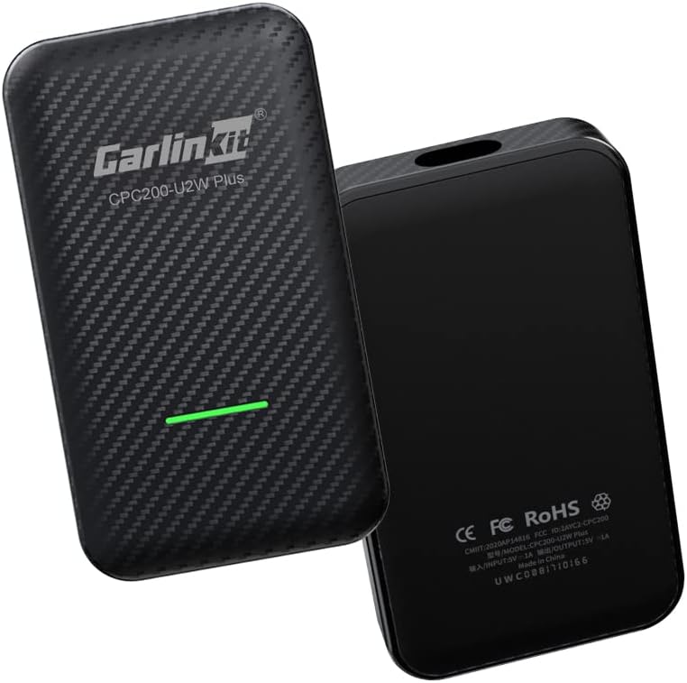 CarlinKit 3.0 Wireless CarPlay Adapter Compatible with 98% Cars with Built-in Wired CarPlay