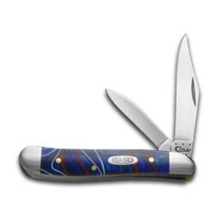 Case Peanut Patriotic Kirinite Folding Pocket Knife 11208