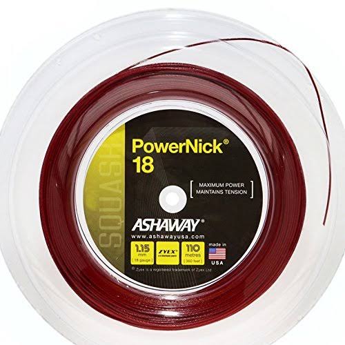 Ashaway Powernick 18 Squash String 360ft/110m Reel