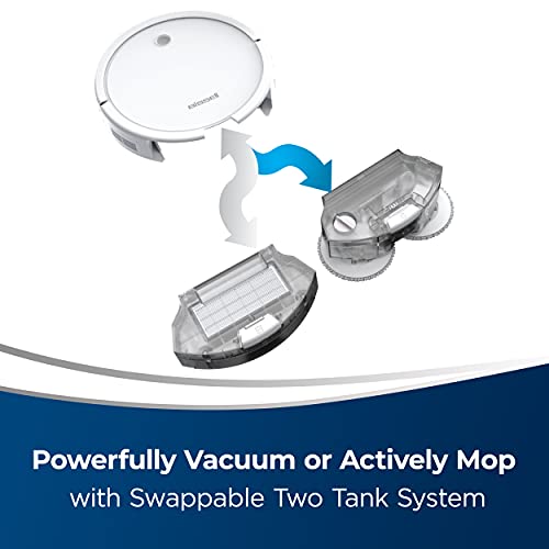 BISSELL SpinWave Expert Wet and Dry Robot Vacuum, WiFi Connected with Structured Navigation - Smart Home Appliances