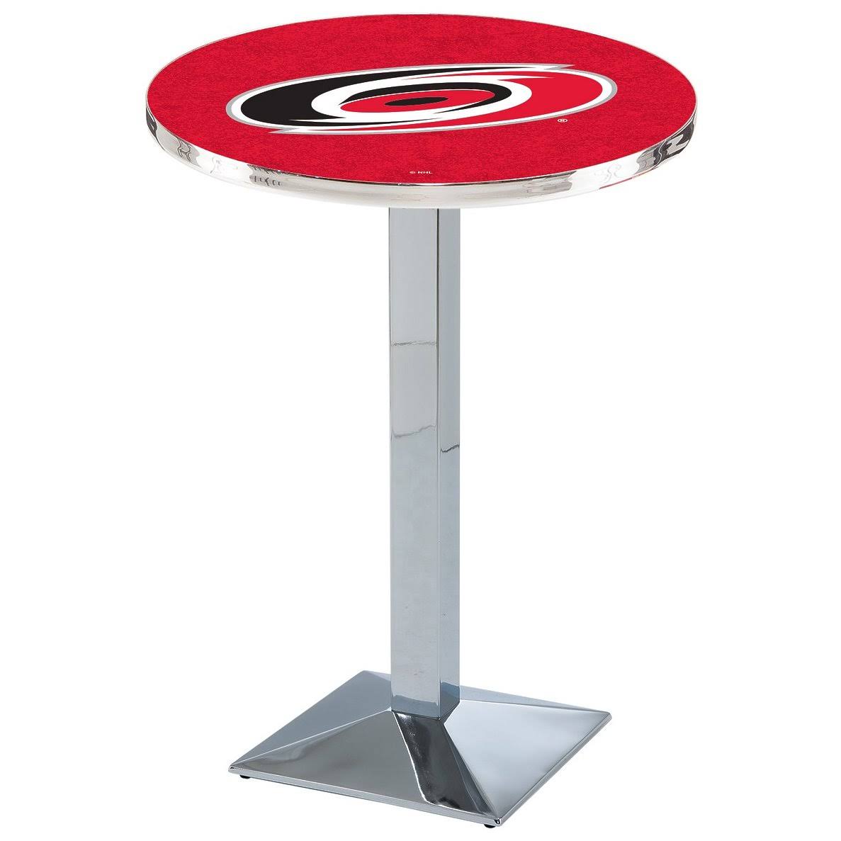 Holland Bar Stool L217 - Chrome Carolina Hurricanes Pub Table 42 inch