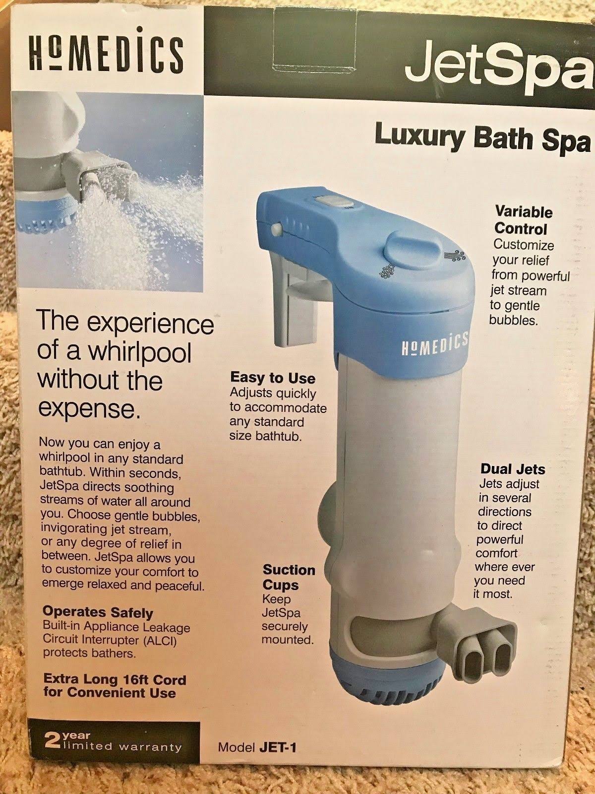 Homedics Jet Spa Luxury Bath Spa