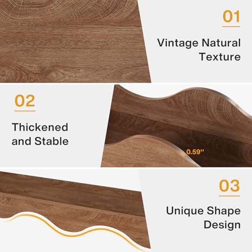 Tribesigns 63 Inches Farmhouse Console Table with Storage, Couch Table Behind Sofa, Long Entryway Sofa Station, Narrow Console Stand