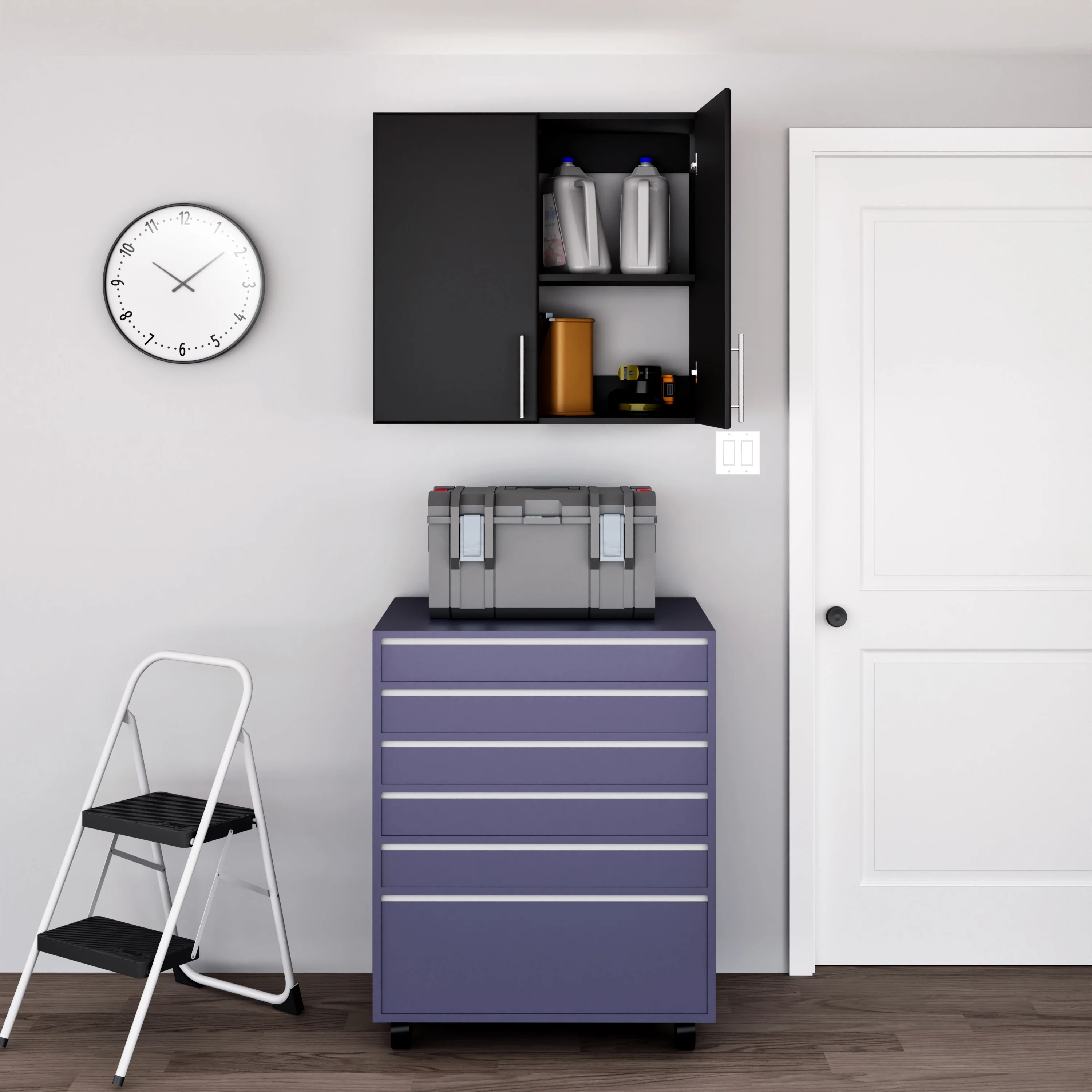 Prepac Elite 32" Wall Cabinet, Black