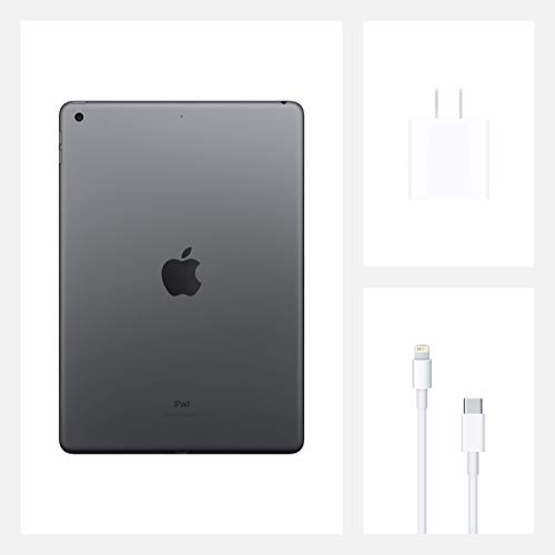 Apple iPad 2020 (10.2-inch, Wi-Fi, 32GB) - Space Gray (Renewed)