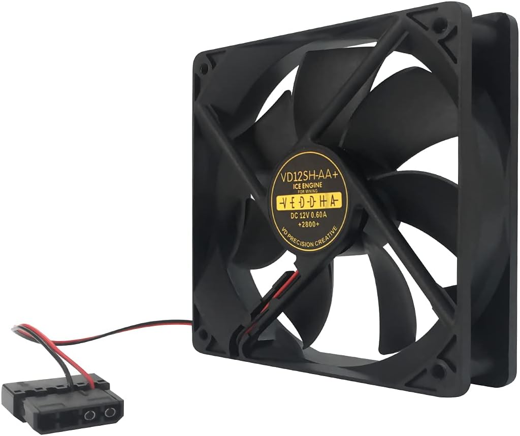 Mining Rig Frame, 6 GPU Aluminum Stackable Open Air Mining Case Computer Frame Miner Rig Case (T2 T3) (with Fans)