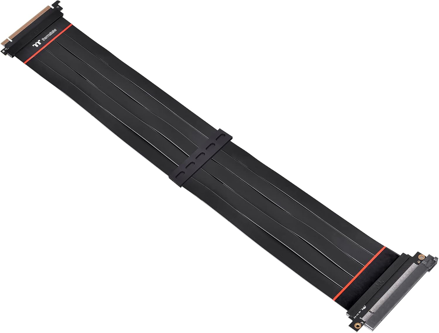 Thermaltake TT Premium PCI-E 4.0 High Speed Flexible Extender Riser Cable 300mm AC-058-CO1OTN-C1