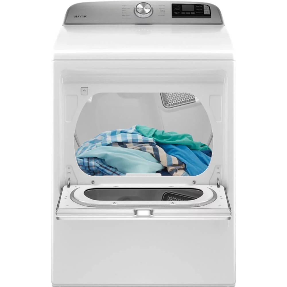 Maytag Mgd6230h 27" Wide 7.4 Cu. Ft. Gas Dryer - White