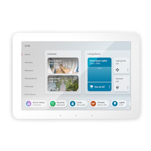 Amazon Echo Hub | 8&rdquo; smart home control panel with Alexa | Compatible with thousands of devices