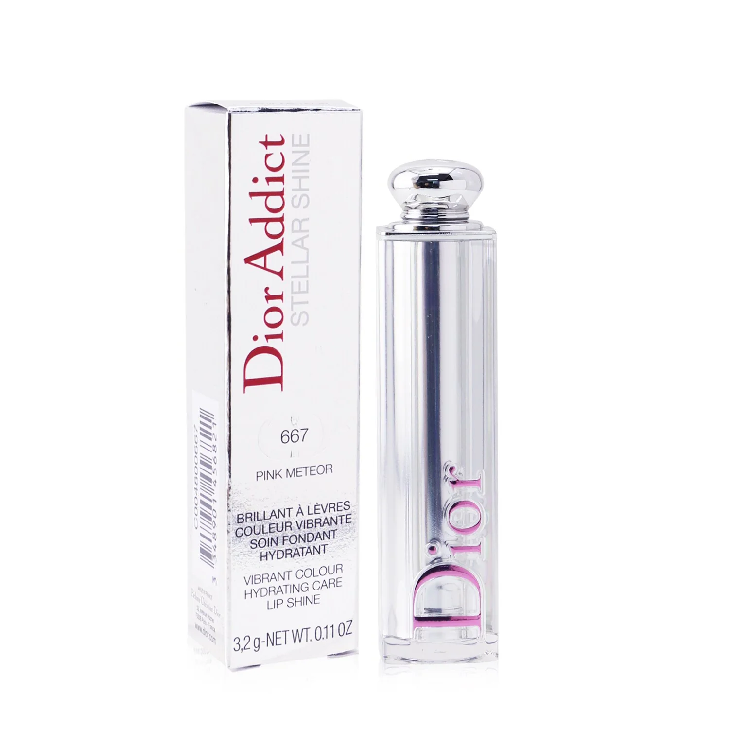 Christian Dior Dior Addict Stellar Shine Lipstick - # 639 Riviera Star (Pop Coral)  3.2g/0.11oz