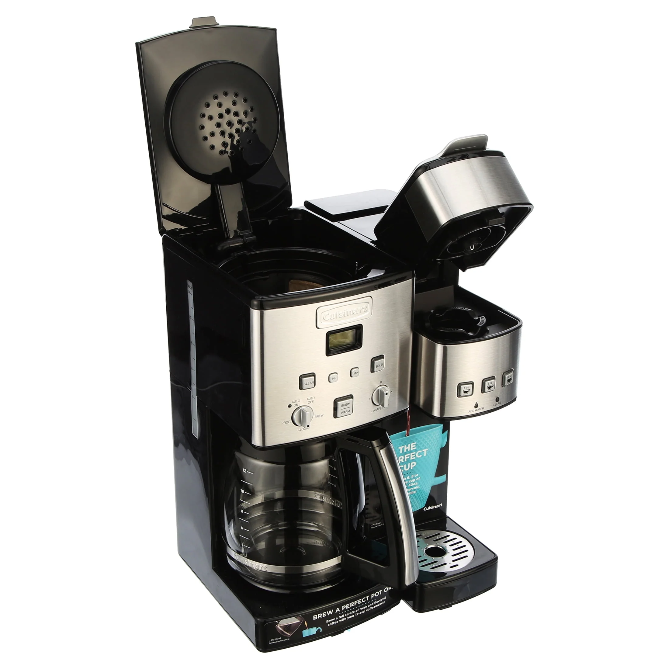 Cuisinart Coffee Center 12 Cup Coffeemaker and Single-Serve Brewer